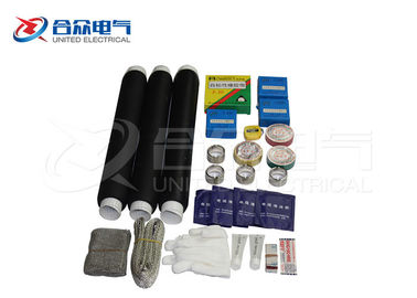 China 12 / accesorios del cable eléctrico 24KV, junta encogible fría recta de goma fábrica